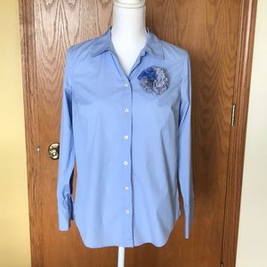 Ladies button down blouse